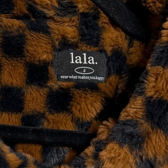 Dressed in LALA Forever Patched Trucker Jacket in Leopard - Picture 6 of 8